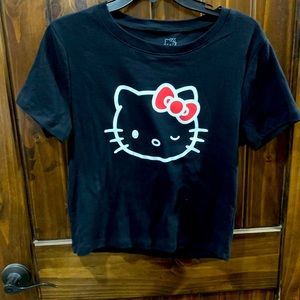 NWOT Hello Kitty Crop Top